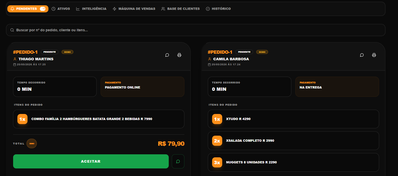 Screenshot do sistema Riby 3